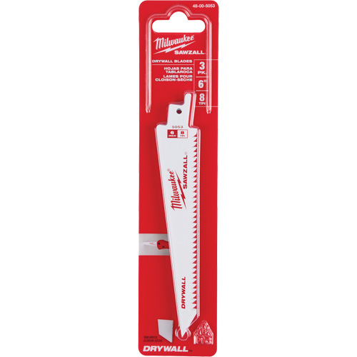 Lames Sawzall 8 TPI pour cloison s&egrave;che Nia-Chem Ltd.