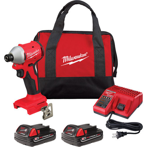 M18 Compact Brushless 3-Speed Hex Impact Driver Kit, Lithium-Ion, 18 V, 1/4" Chuck, 1700 in-lbs Torque Nia-Chem Ltd.