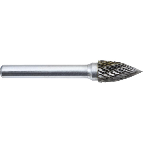 G3-DC Fraise arboriforme JET-KUT (embout pointu), 3/8" dia. Nia-Chem Ltd.