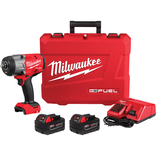 M18 Fuel High Torque Impact Wrench with Friction Ring Kit, 18 V, 1/2" Socket Nia-Chem Ltd.