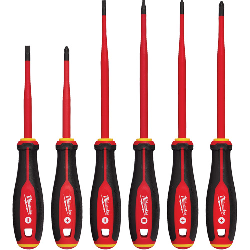 Insulated Slim Tip Screwdriver Set, 6 Pcs., Magnetic Nia-Chem Ltd.