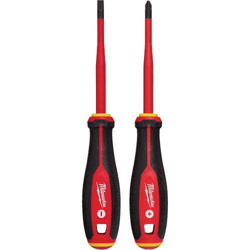 Insulated Slim Tip Screwdriver Set, 2 Pcs., Magnetic Nia-Chem Ltd.