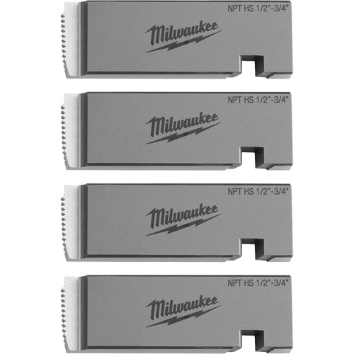 Fili&egrave;res de filetage pour tuyaux universel NPT, Pour tuyau de 1/2"-3/4", Acier rapide Nia-Chem Ltd.
