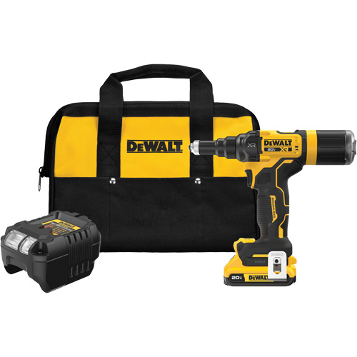 XR&reg; Brushless Cordless 3/16" Rivet Tool Kit Nia-Chem Ltd.