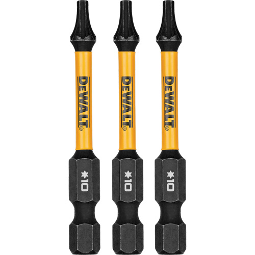 Forets pour tournevis &agrave; chocs FLEXTORQ 3 mcx, Torx, T-10, Prise 1/4" Nia-Chem Ltd.