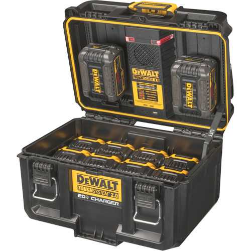 Chargeur 20V &agrave; deux ports ToughSystem 2.0, 14" x 15" x 9", Noir/Jaune Nia-Chem Ltd.