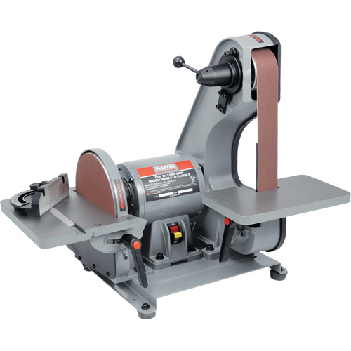 Belt & Disc Sander, 1" W x 42" L/2" W x 42" L Belt, 8" Disk Nia-Chem Ltd.