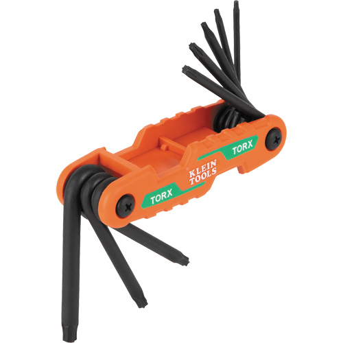 Compact Folding Hex Key Set, 8 Pcs., Torx&reg; Nia-Chem Ltd.