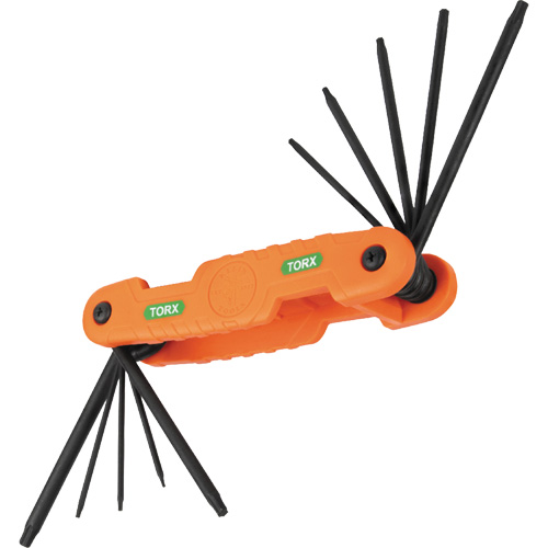 Pro Folding Hex Key Set, 10 Pcs., Torx&reg; Nia-Chem Ltd.
