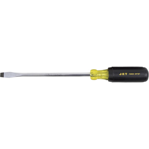 JKSS-8R Tournevis &agrave; fente, Tige de 3/8", Ronde, 8" lo, Prise en Coussin&eacute;e Nia-Chem Ltd.