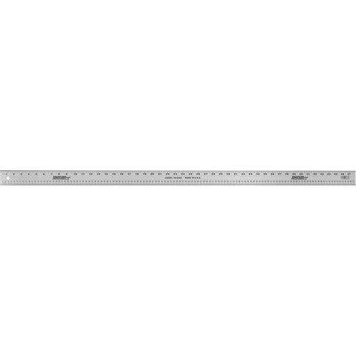 Bordure pouce/m&eacute;trique droite en aluminium, 48" lo, 2" la Nia-Chem Ltd.