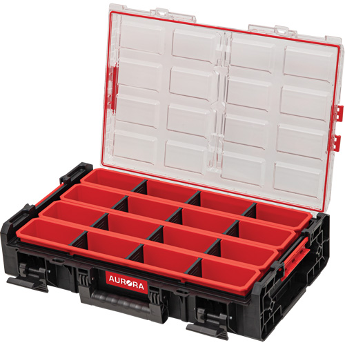 Organisateur tr&egrave;s grand avec bacs longs Arx, 23" x 15-1/5" x 5", Noir Nia-Chem Ltd.