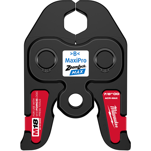 7/8" ZoomLock&reg; MAX Press Jaw for M18 FORCE LOGIC Press Tools Nia-Chem Ltd.