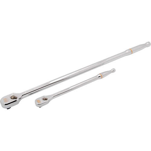 1/4" & 3/8" Drive 120XP Extra Long Handle Full Polish Teardrop Ratchet Set Nia-Chem Ltd.