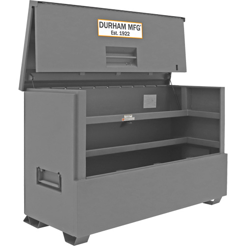 57.4 cu. ft. Jobsite Piano Box, 72-7/16" W x 33-7/8" D x 49-7/16" H, Grey Nia-Chem Ltd.
