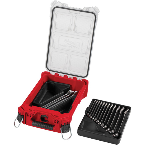 Wrench Set with PackOut Compact Organizer, Combination, 15 Pieces, Metric Nia-Chem Ltd.