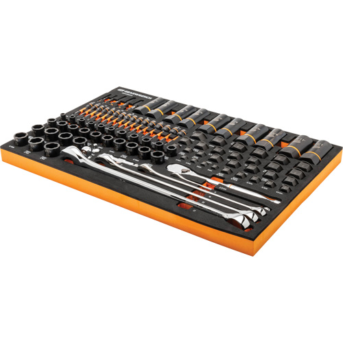 97-Piece Bolt Biter Mechanics Tool Set in Foam Storage Tray Nia-Chem Ltd.