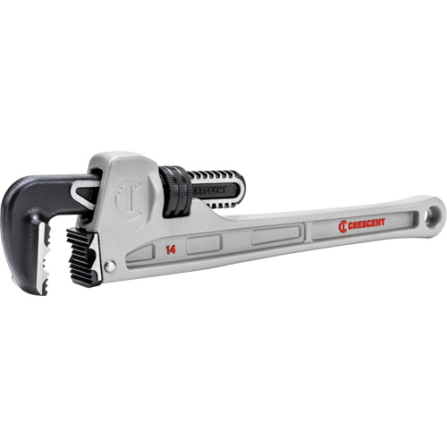 Cl&eacute; &agrave; tuyau &agrave; m&acirc;choires K9, Cap des m&acirc;choires 2-3/8", Longueur 14", Fini Rev&ecirc;tement en poudre, Prise Non-ergonomique Nia-Chem Ltd.