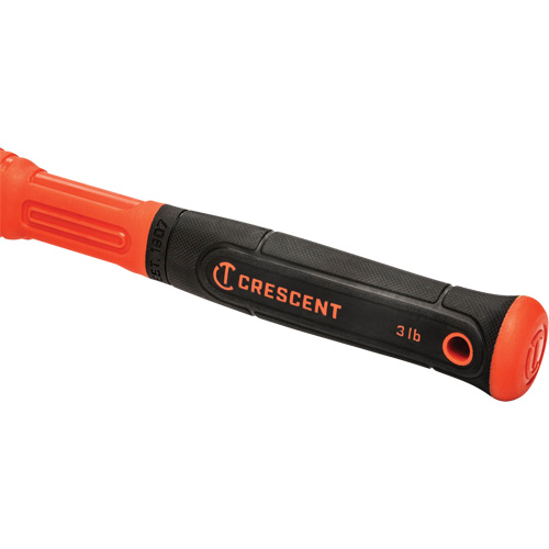Drilling Hammer, 3 lbs., Fibreglass Handle, 4" L Nia-Chem Ltd.