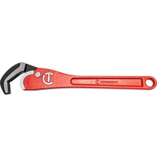 Self-Adjusting Steel Pipe Wrench, 2-1/2" Jaw Capacity, 16" Long, Powder Coated Finish, Non-Ergonomic Handle Nia-Chem Ltd.