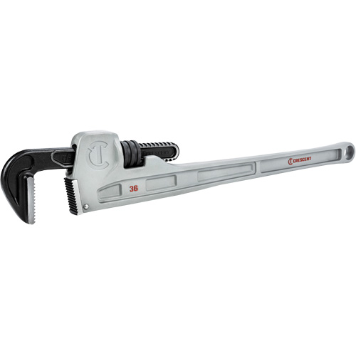 Cl&eacute; &agrave; tuyaux, Cap des m&acirc;choires 5", Longueur 36", Fini Rev&ecirc;tement en poudre, Prise Non-ergonomique Nia-Chem Ltd.