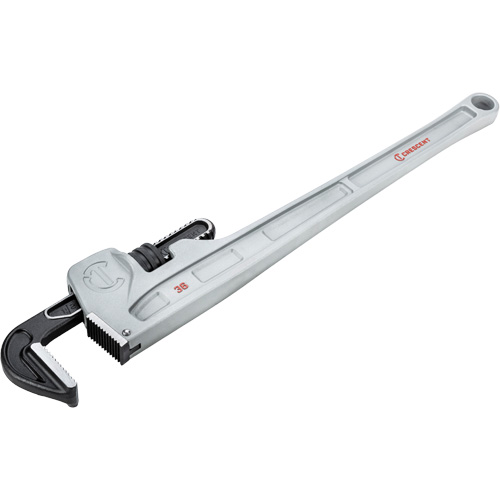 Cl&eacute; &agrave; tuyaux, Cap des m&acirc;choires 5", Longueur 36", Fini Rev&ecirc;tement en poudre, Prise Non-ergonomique Nia-Chem Ltd.