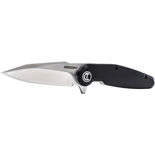 Harpoon Blade Composite Handle Pocket Knife, 3-1/2" Blade, Steel Blade, Plastic Handle Nia-Chem Ltd.