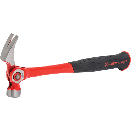 Marteau indexeur &agrave; panne fendue, 18 oz, Prise en Coussin&eacute;e/Acier plein, 14" lo Nia-Chem Ltd.