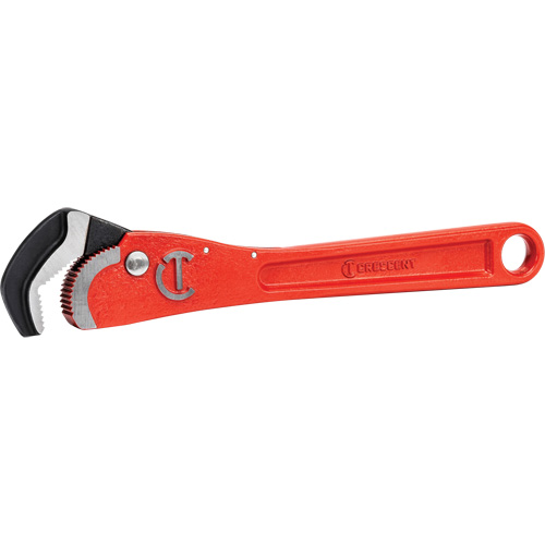 Self-Adjusting Pipe Wrench, 1-1/2" Jaw Capacity, 12" Long, Powder Coated Finish, Non-Ergonomic Handle Nia-Chem Ltd.