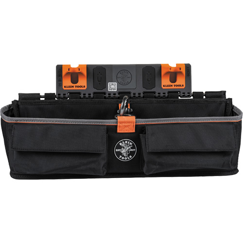 Bucket Work CentreS-Hook Large Pouch Module, Nylon, 3 Pockets, Black/Orange Nia-Chem Ltd.