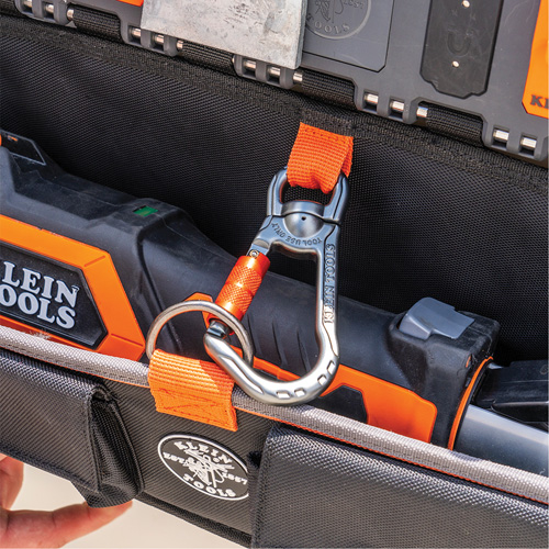 Bucket Work CentreS-Hook Large Pouch Module, Nylon, 3 Pockets, Black/Orange Nia-Chem Ltd.