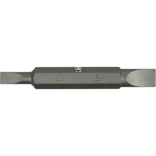 Screwdriver Bit, Slot, 4 mm/6 mm Nia-Chem Ltd.