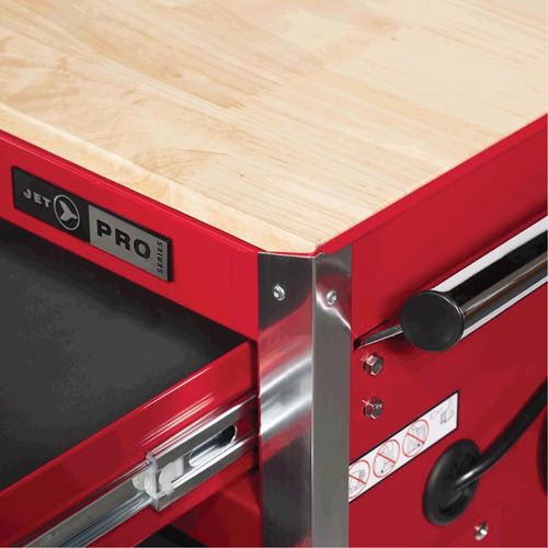 PRC4211 Pro Series Roller Cabinet, 11 Drawers, 42" W x 18" D x Red Nia-Chem Ltd.
