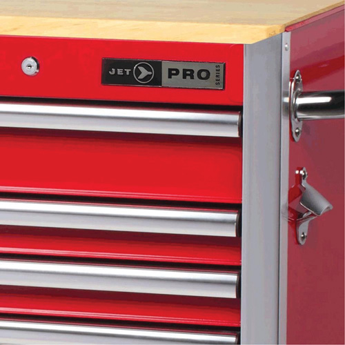 PRC7215 Pro Series Roller Cabinet, 15 Drawers, 72" W x 24" D x Red Nia-Chem Ltd.
