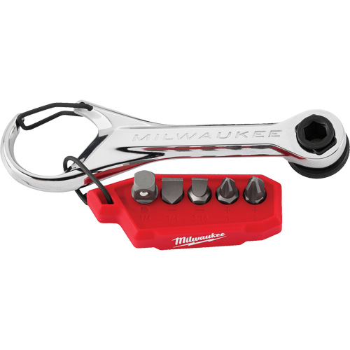 7-in-1 Multi-Bit Mini Ratchet, 5/16"/1/4" Drive, Plain Handle Nia-Chem Ltd.