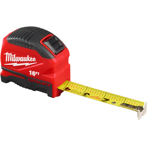 Auto-Lock Tape Measure, 1" x 16' Nia-Chem Ltd.