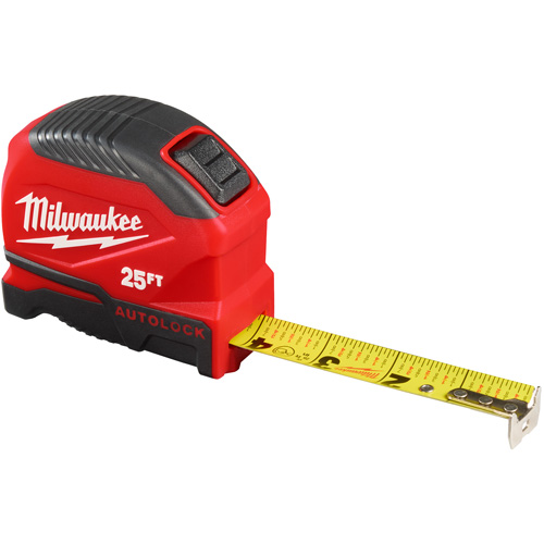 Auto-Lock Tape Measure, 1" x 25' Nia-Chem Ltd.