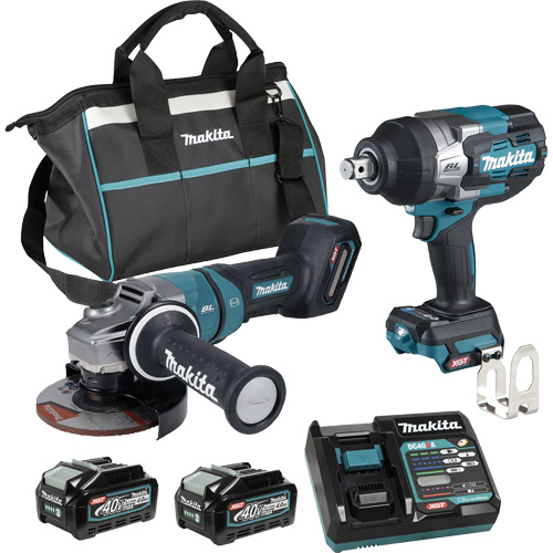 XGT Brushless 2-Tool Combo Kit, Lithium-Ion, 40 V Nia-Chem Ltd.