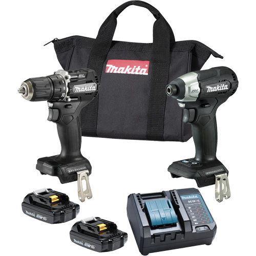 Ensemble 2 outils sous compact &agrave; moteur sans balai LXT, Lithium-ion, 18 V Nia-Chem Ltd.
