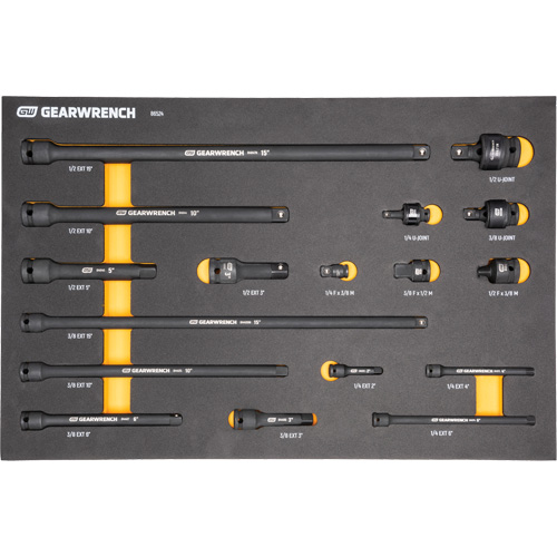 Mechanics Tool Set in Modular Foam Trays with Storage Unit, 247 Pieces Nia-Chem Ltd.