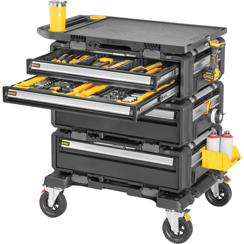 Poste de travail modulaire 5-en-1 TOUGHSYSTEM 2.0 DXL, 34" x 25-4/5" x 39", Noir/Jaune Nia-Chem Ltd.