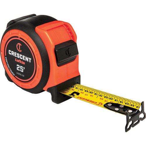 CONTROLTOUCH Tape Measure, 1-3/16" x 25', SAE Graduations Nia-Chem Ltd.