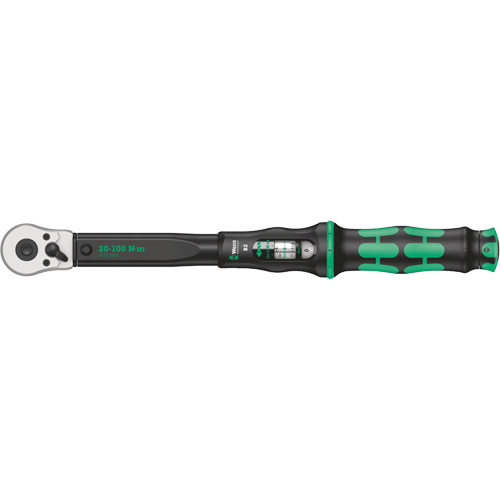 Click-Torque B2 Torque Wrench with Reversible Ratchet, Click, 3/8" Square Drive, 20 - 100 Nm Nia-Chem Ltd.