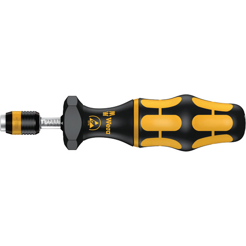 Series 7400 ESD Kraftform Adjustable Torque Screwdriver, 2.5 -29 Ft.-lbs. Torque Range, 6" Length Nia-Chem Ltd.