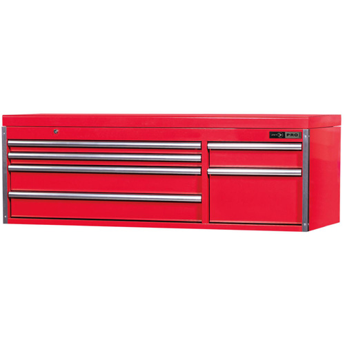 PMC5606 Pro Series Mechanics Chest, 55-1/2" W, 6 Drawers, Red Nia-Chem Ltd.