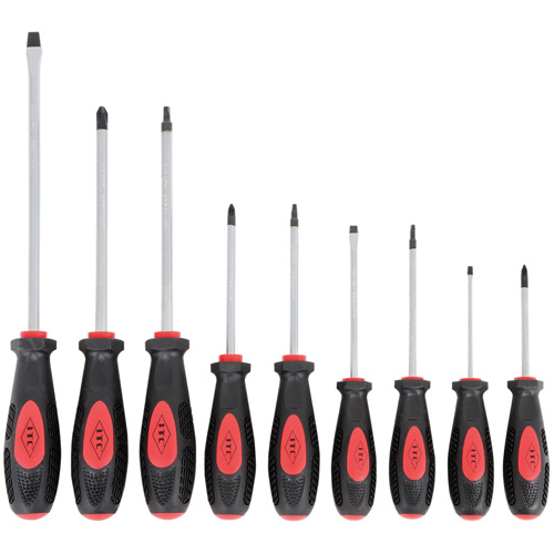 IESD-9S Ergonomic Screwdriver Set, 9 Pcs., Magnetic Nia-Chem Ltd.