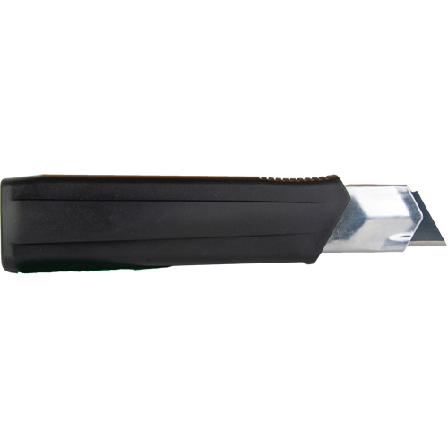 Couteau r&eacute;tractable de 25 mm, Acier inoxydable, Robuste, Prise en Caoutchouc Nia-Chem Ltd.