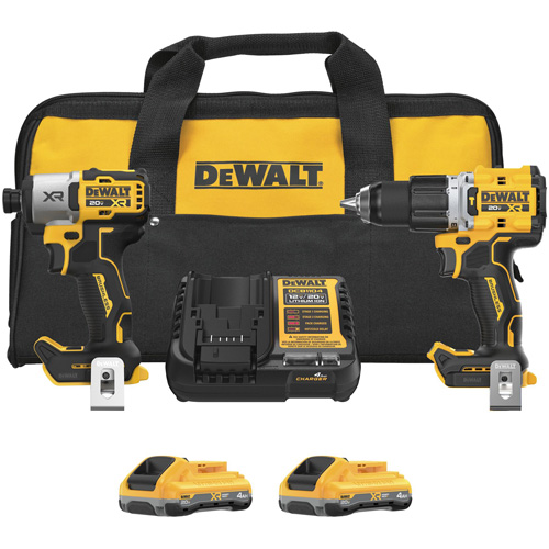 XR&reg; 2-Tool Hammer Drill/Impact Combo Kit with POWERPACK Batteries, Lithium-Ion, 20 V Nia-Chem Ltd.