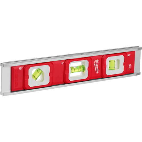 Torpedo Level, 10" L, Aluminum, 3 Vials, Magnetic Nia-Chem Ltd.