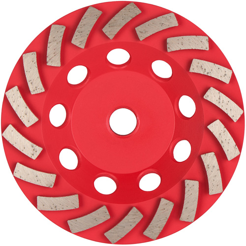 Meule boisseau diamant&eacute;e &agrave; 18 segments Turbo DIAMOND MAX Nia-Chem Ltd.